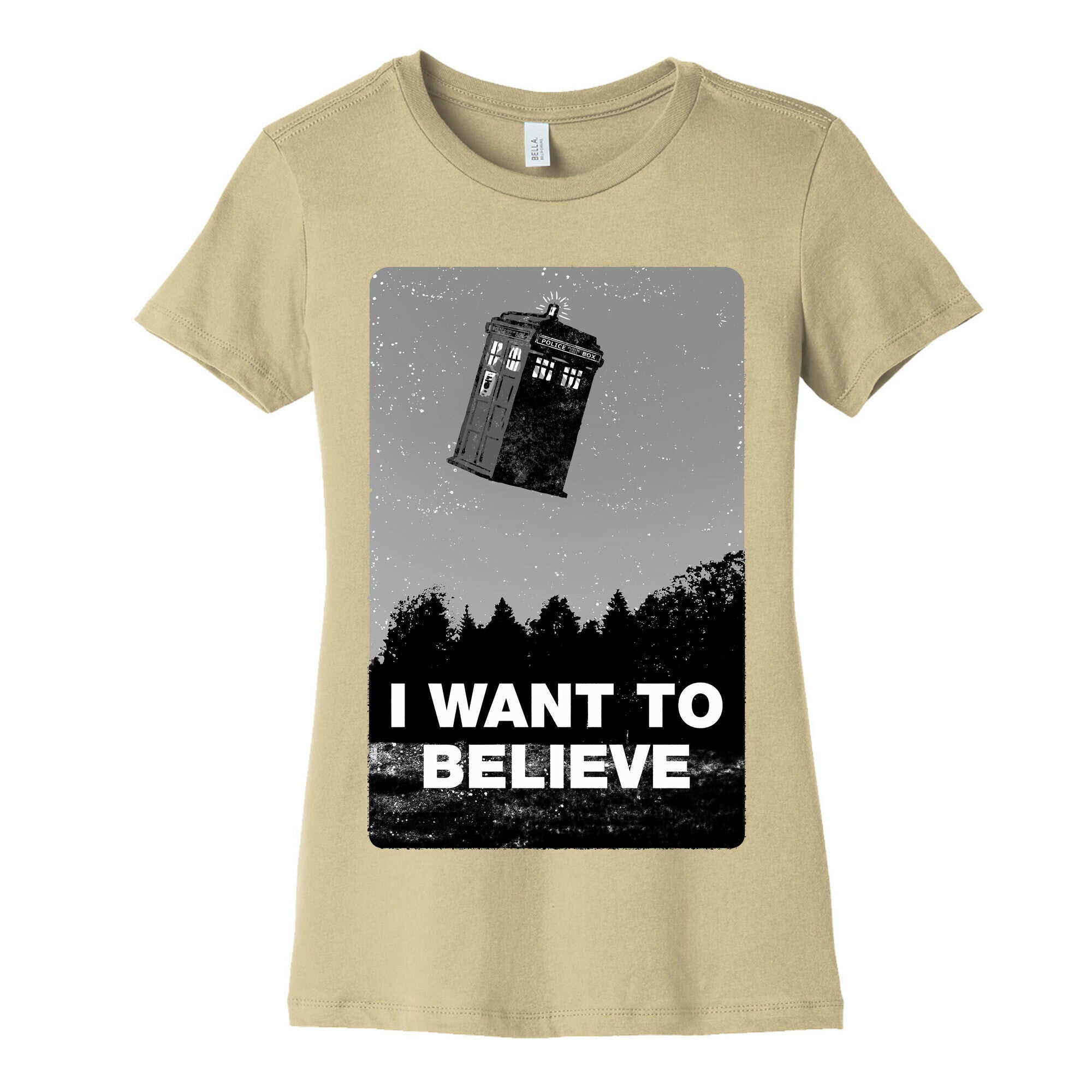 I Want To Believe (doctor who) Women's Cotton Tee